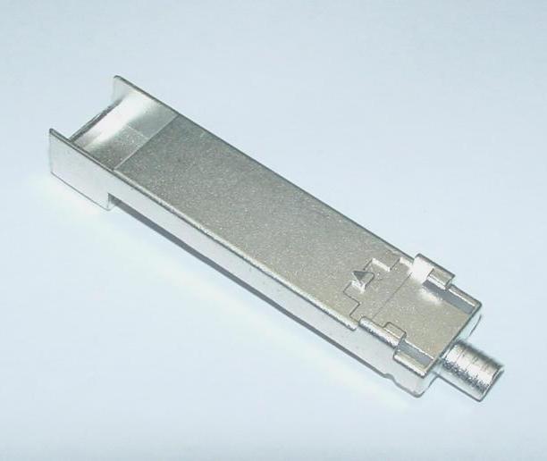 LOWER BACKSHELL, DIE CAST, DIRECT ATTACH SFP